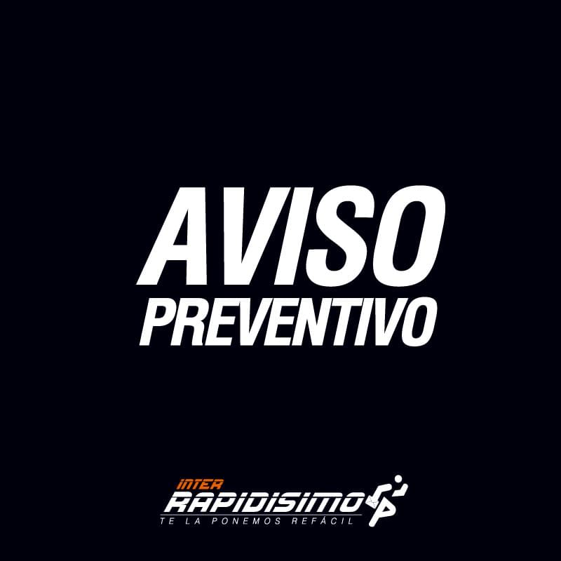 Aviso Preventivo